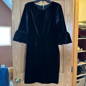 Betsy and Adam velvet dress